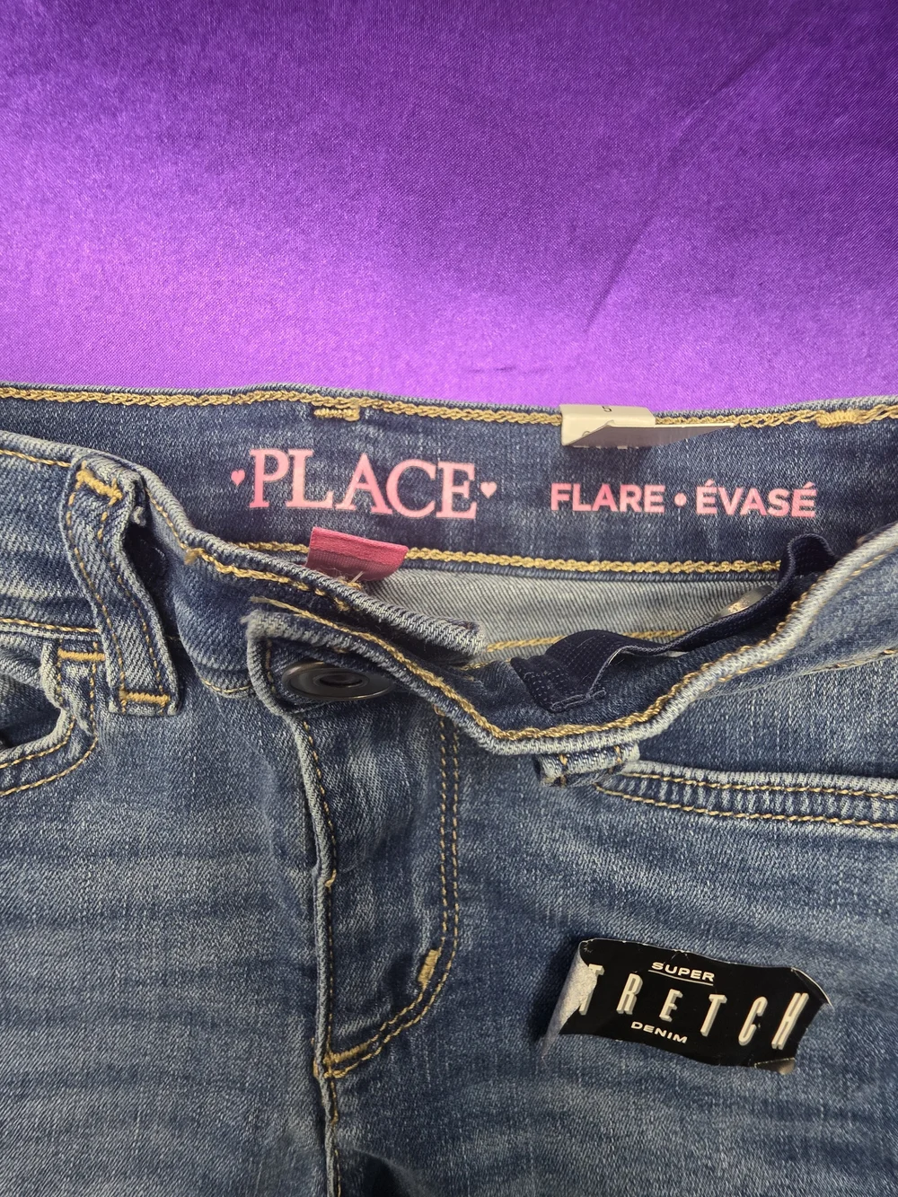 The Children's Place Blue Flare Leg Jeans